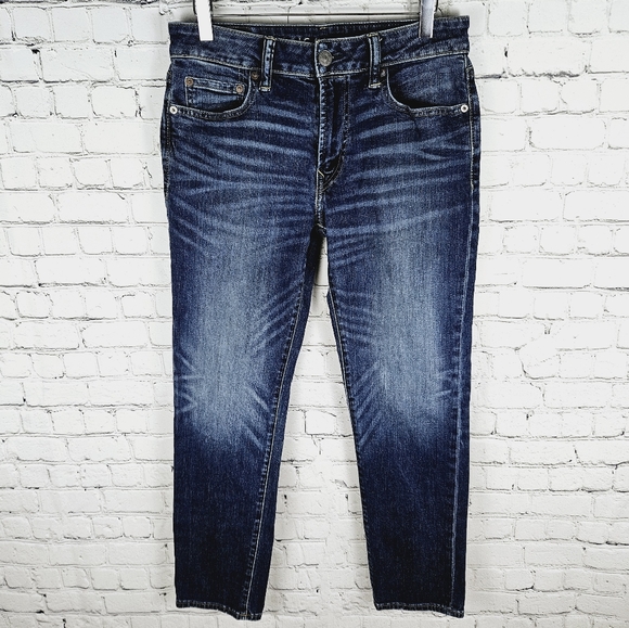 AMERICAN EAGLE | slim straight stretch jeans - Picture 4 of 9